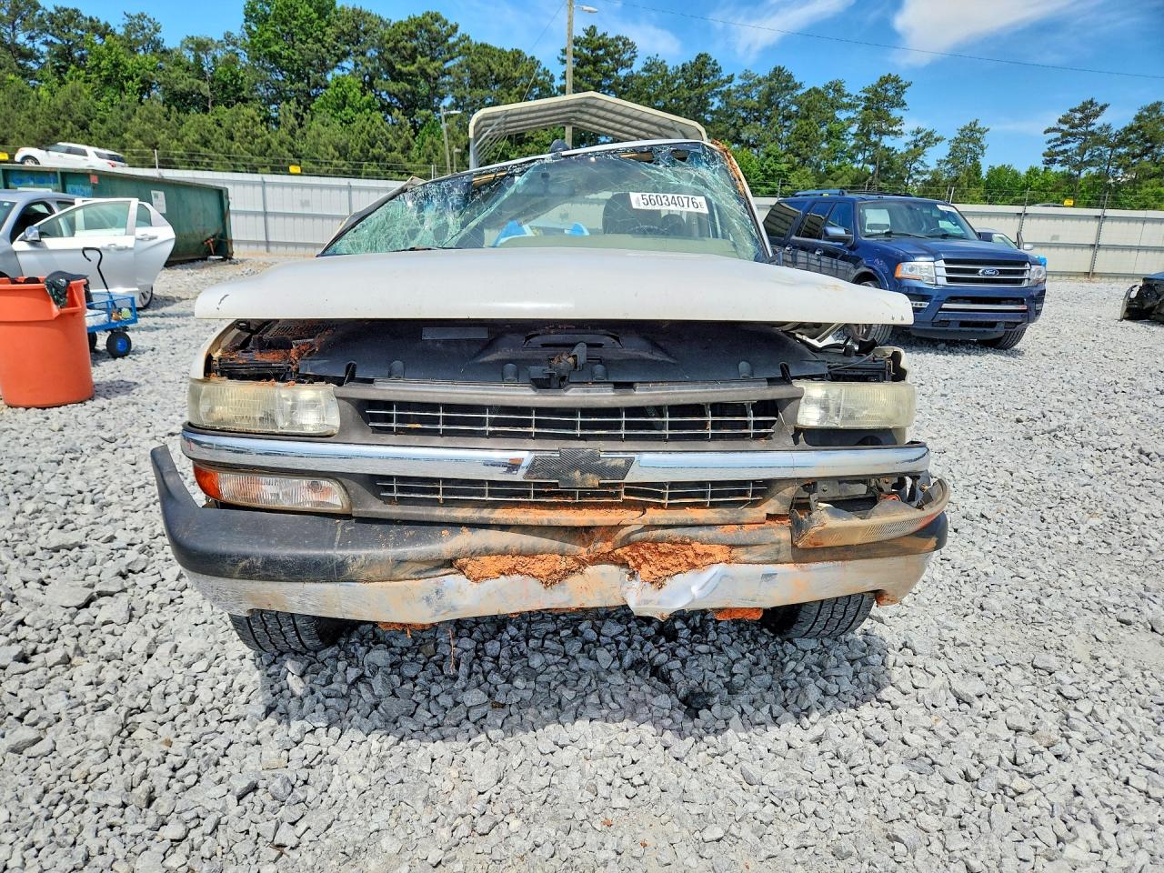 2001 Chevrolet Silverado C1500 White vin: 1GCEC14W51Z174516