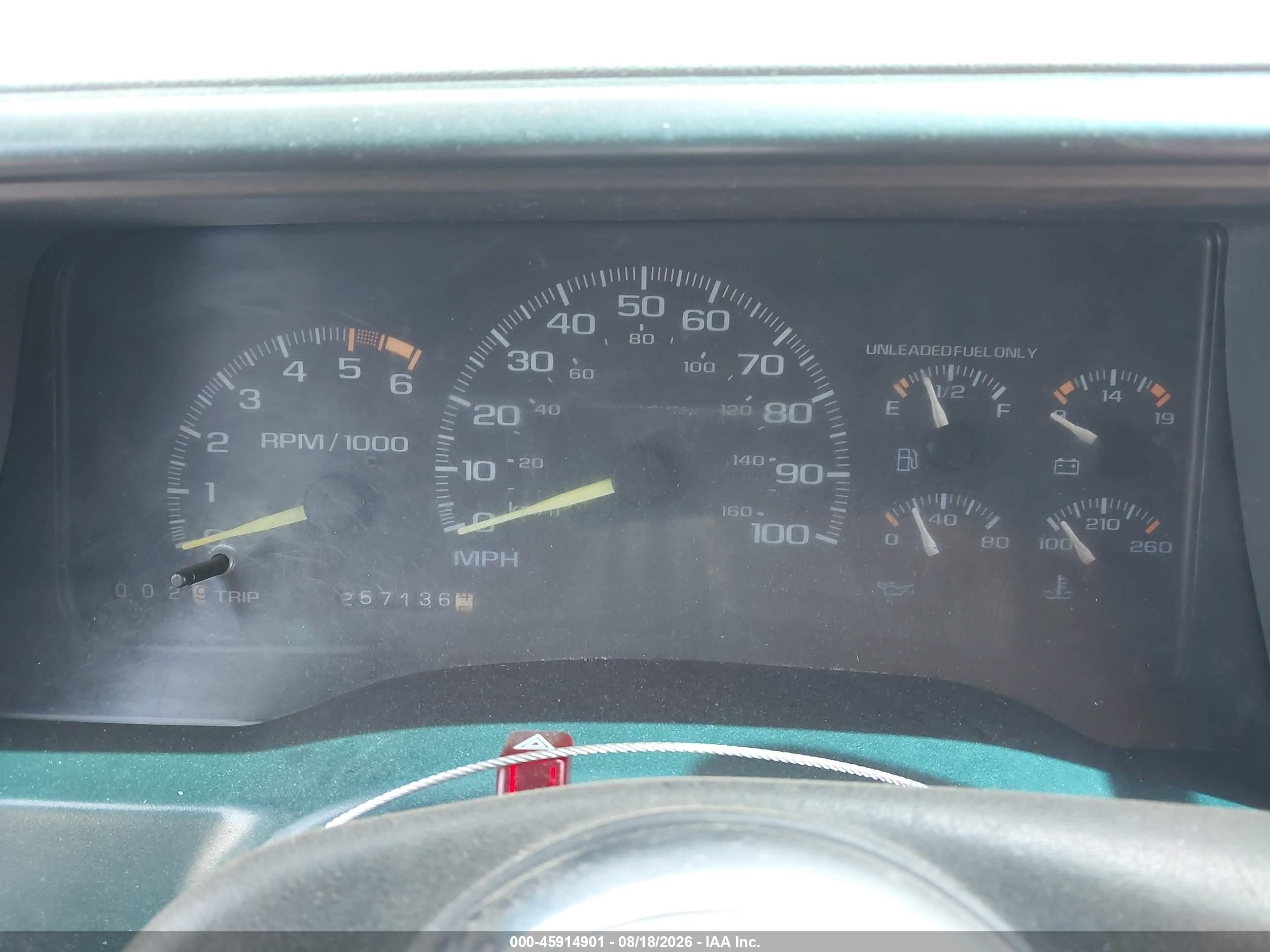 1996 Chevrolet Gmt-400 C1500 Maroon vin: 1GCEC14W5TZ220932