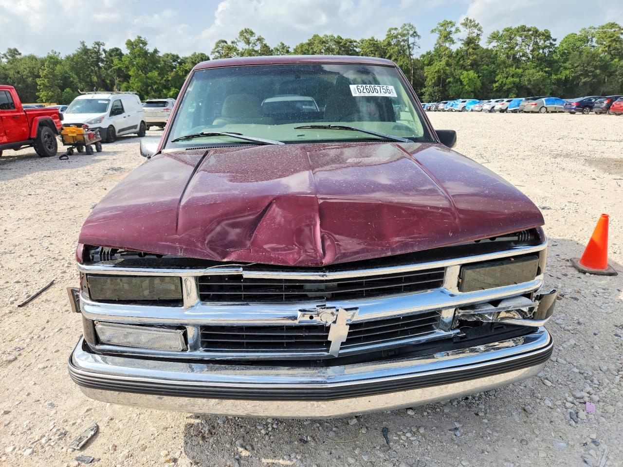 1998 Chevrolet Gmt-400 C1500 Burgundy vin: 1GCEC14W5WZ280665