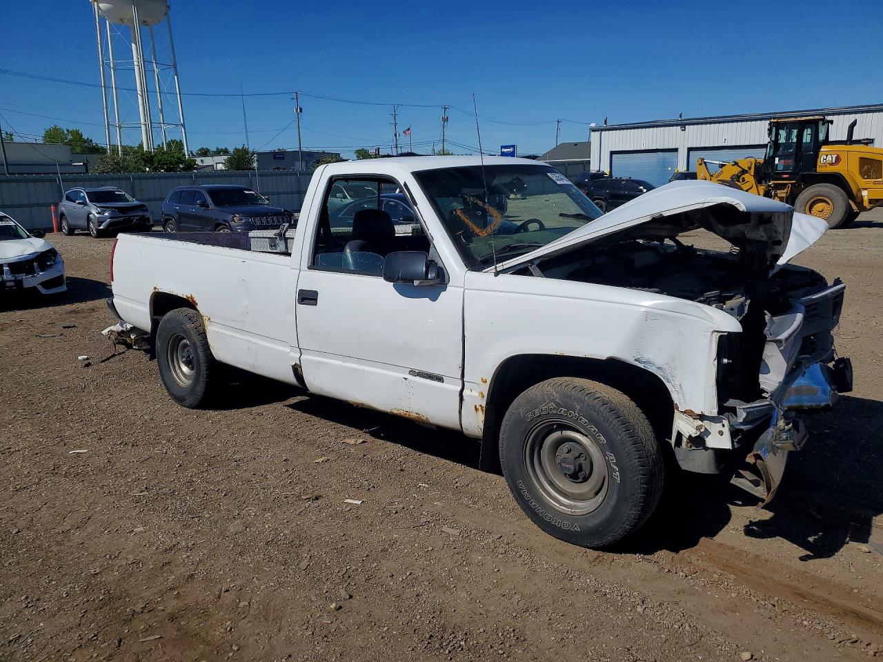 1998 Chevrolet Gmt-400 C1500 White vin: 1GCEC14W5WZ282710