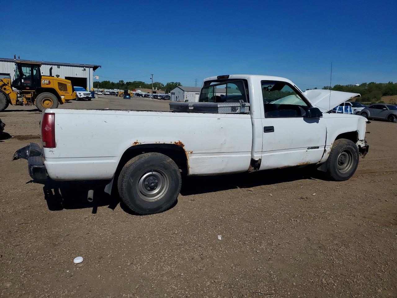 1998 Chevrolet Gmt-400 C1500 White vin: 1GCEC14W5WZ282710