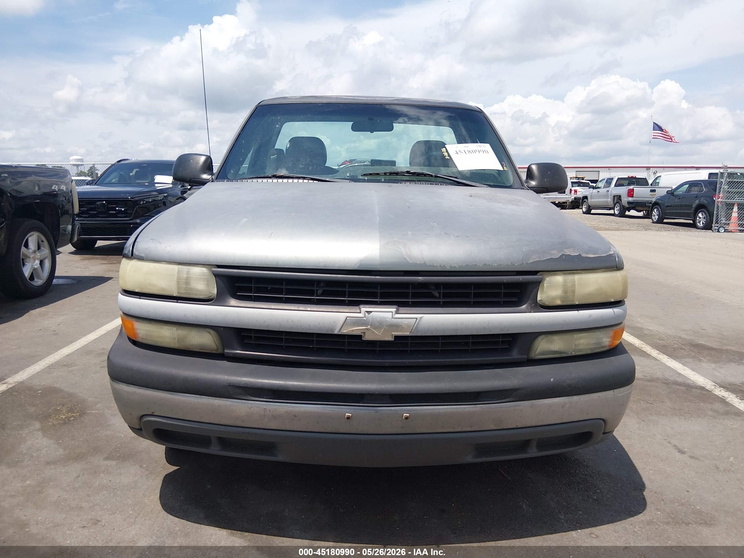 2002 Chevrolet Silverado 1500 Commercial Gray vin: 1GCEC14W62Z166071