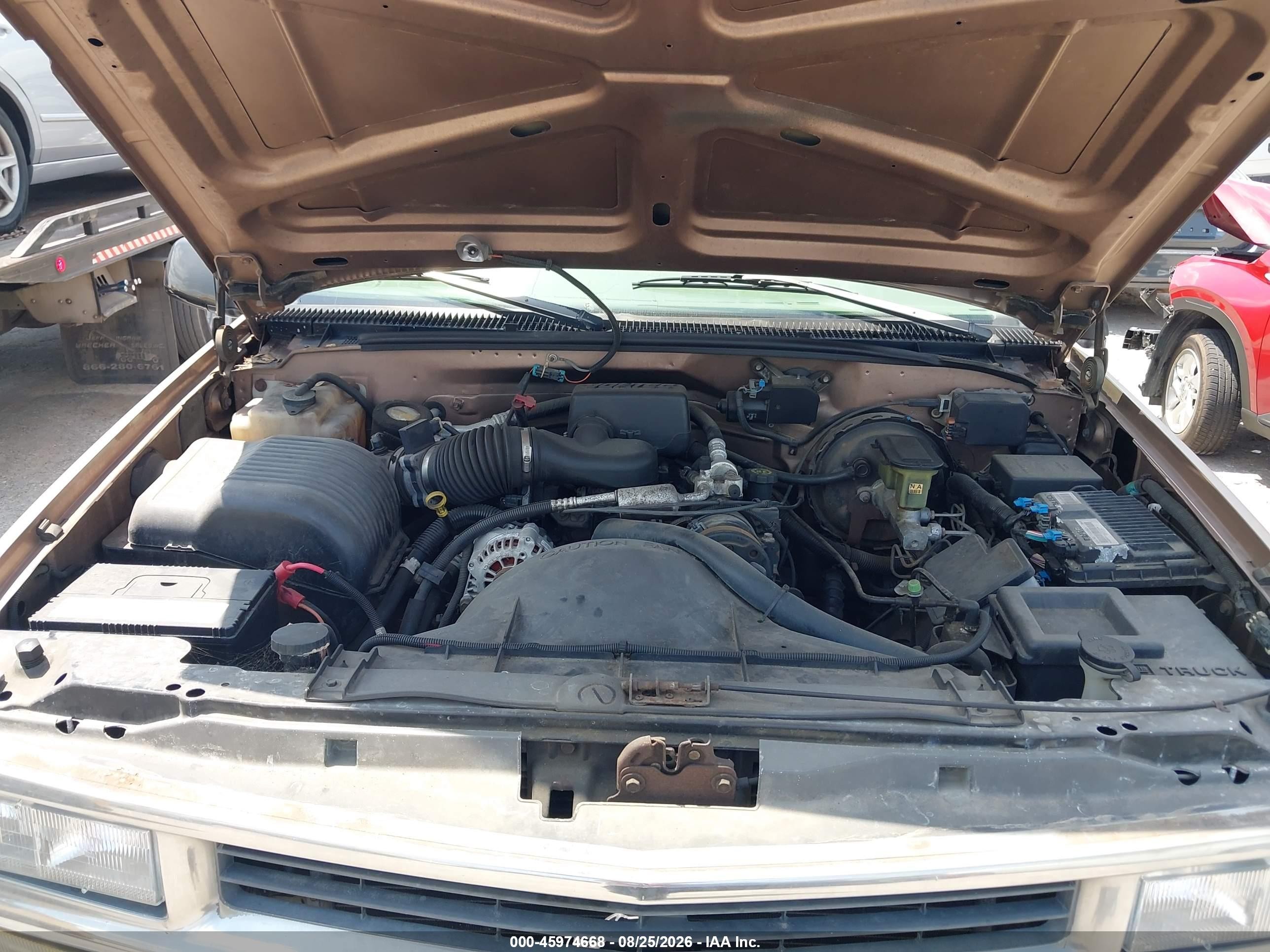 1997 Chevrolet C1500 Fleetside Gold vin: 1GCEC14W6VZ128067