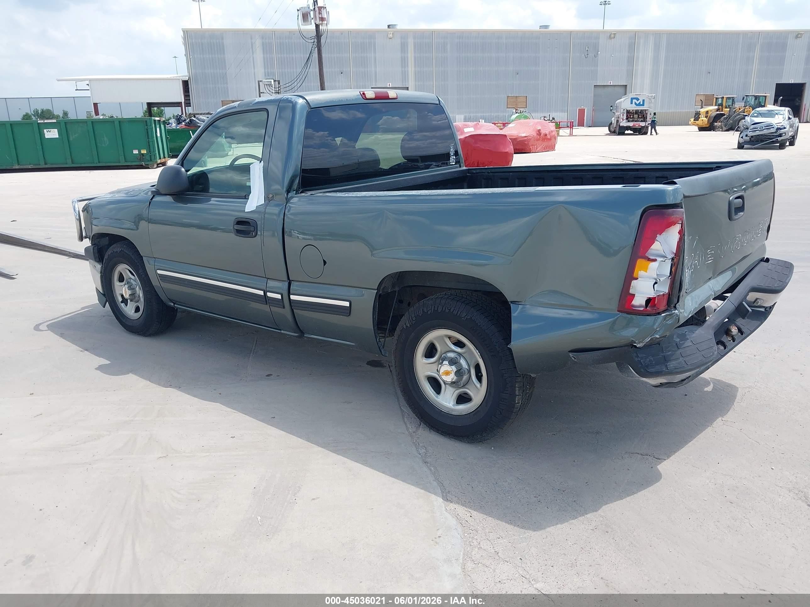 2000 Chevrolet Silverado 1500   Gray vin: 1GCEC14W6YZ108258