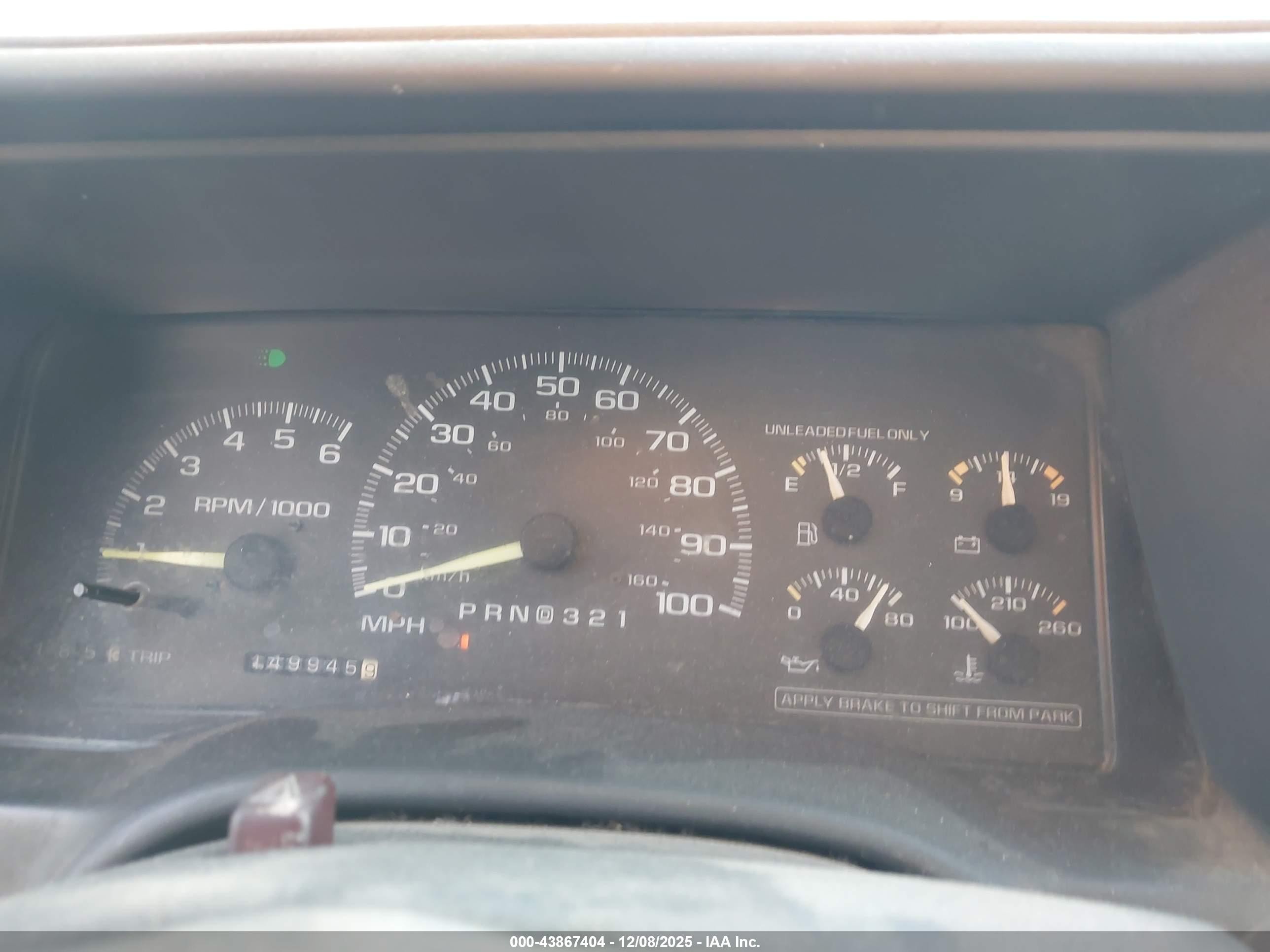 1997 Chevrolet C1500 Fleetside W/t Blue vin: 1GCEC14W8VZ134842