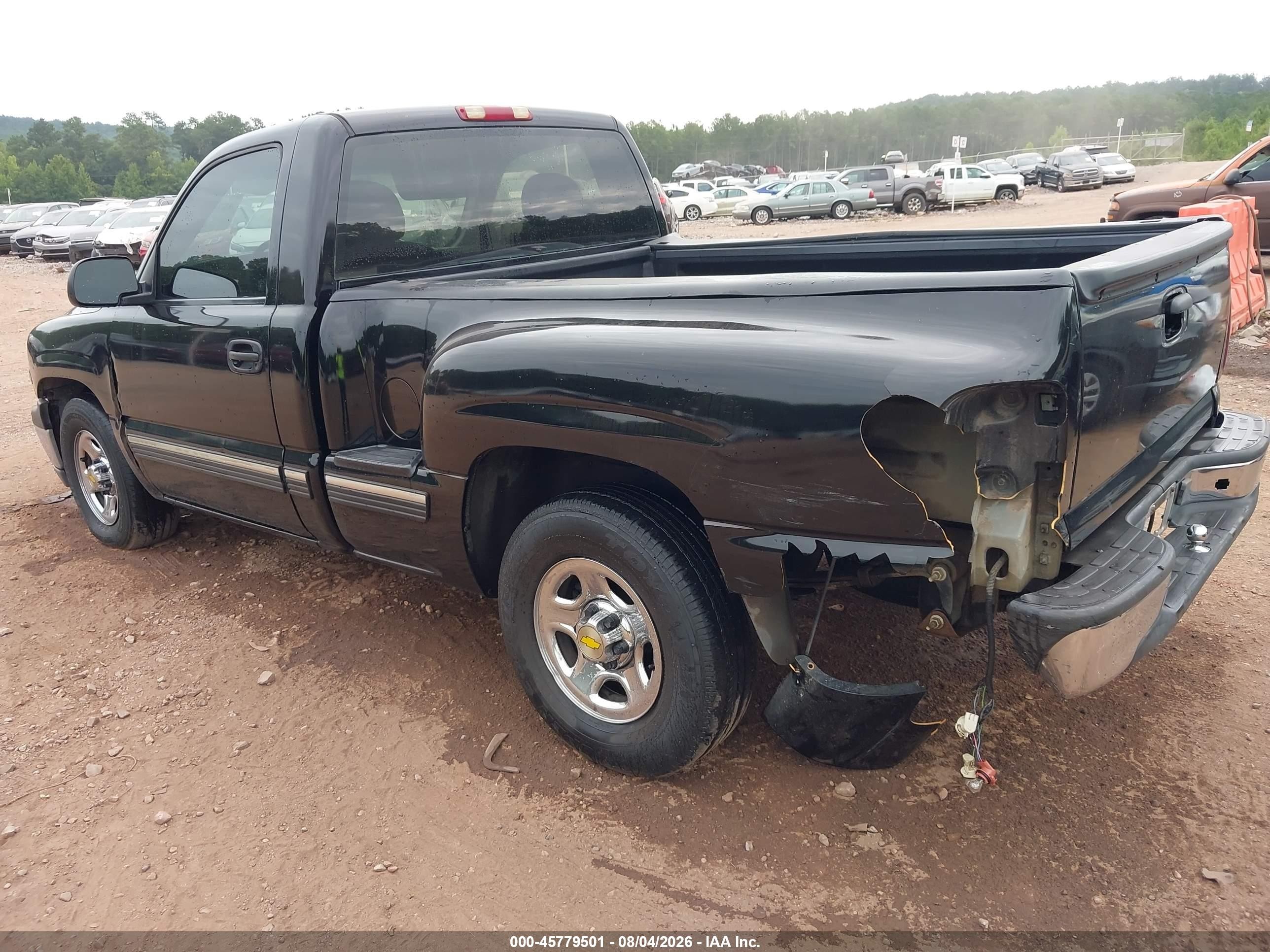 2000 Chevrolet Silverado 1500   Black vin: 1GCEC14W8YZ174214