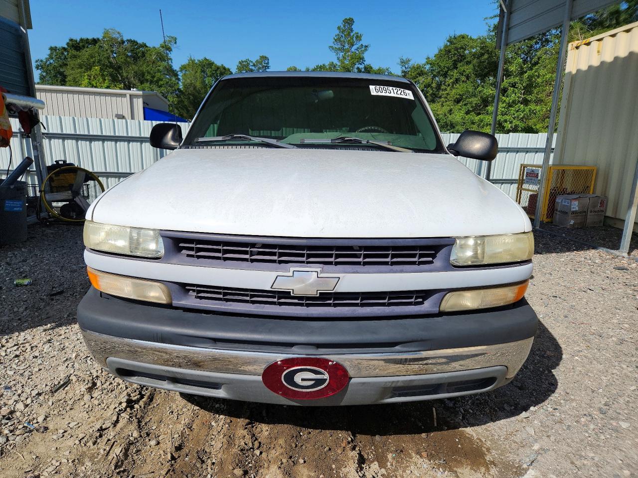 2000 Chevrolet Silverado C1500 White vin: 1GCEC14W9YE282168