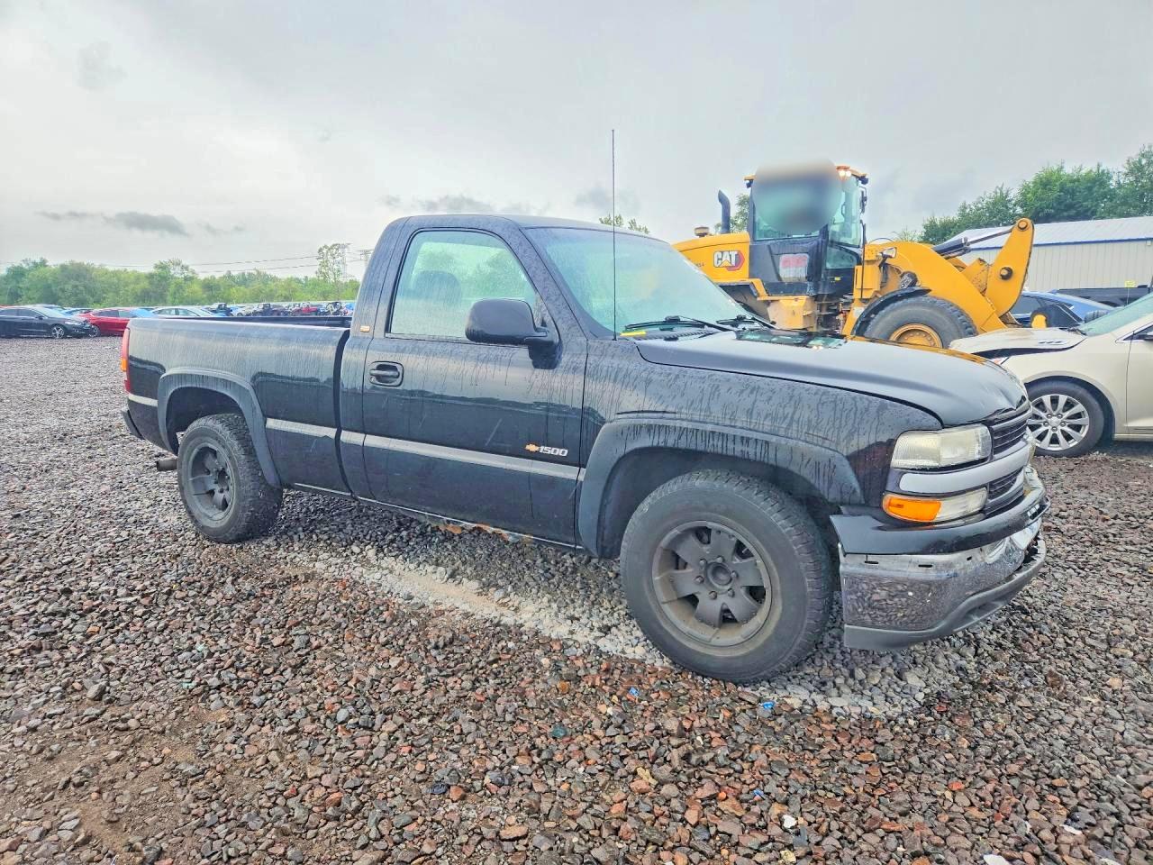 2000 Chevrolet Silverado C1500 Black vin: 1GCEC14W9YZ309040