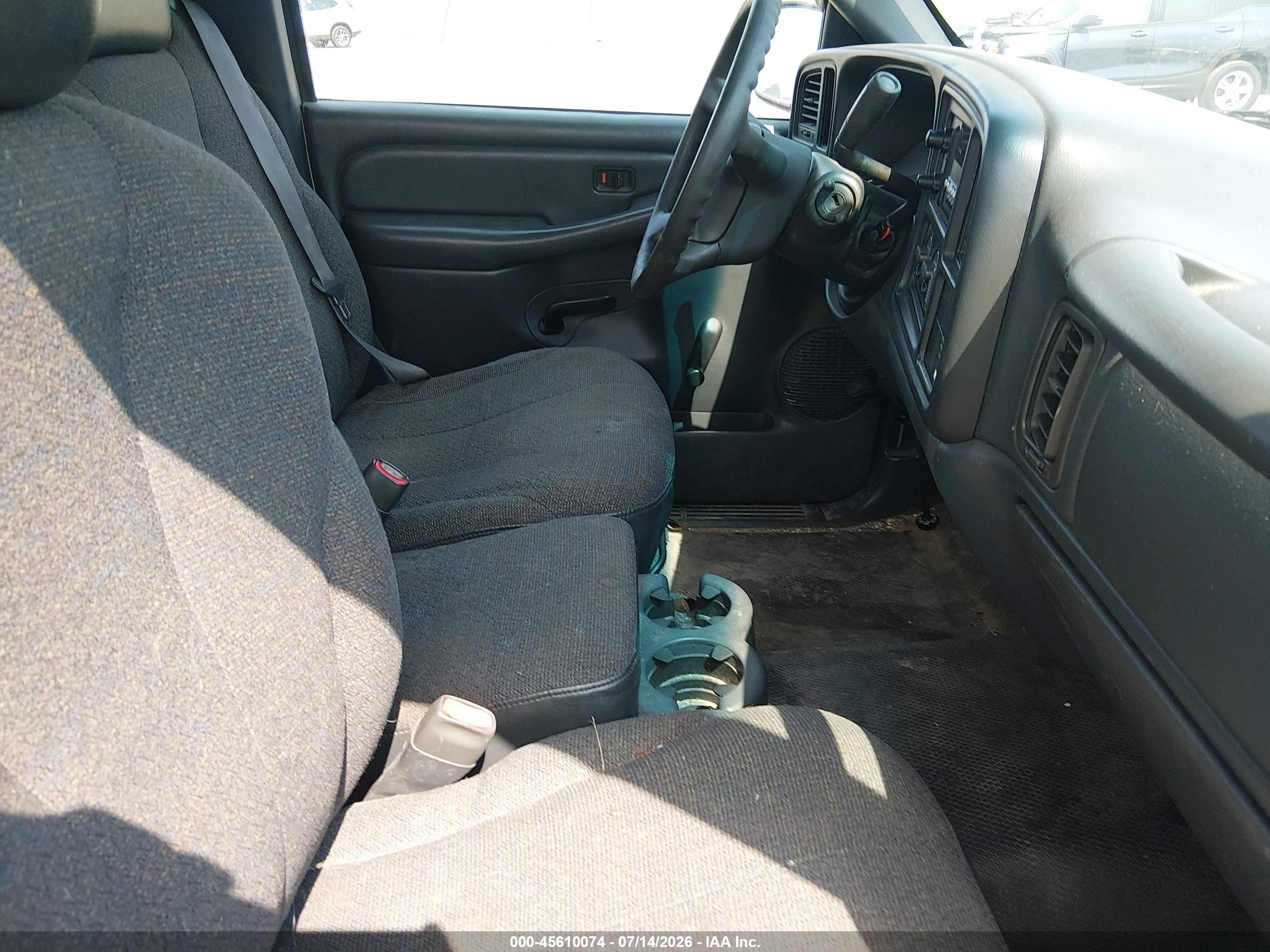 2001 Chevrolet Silverado 1500   Gray vin: 1GCEC14WX1Z103960