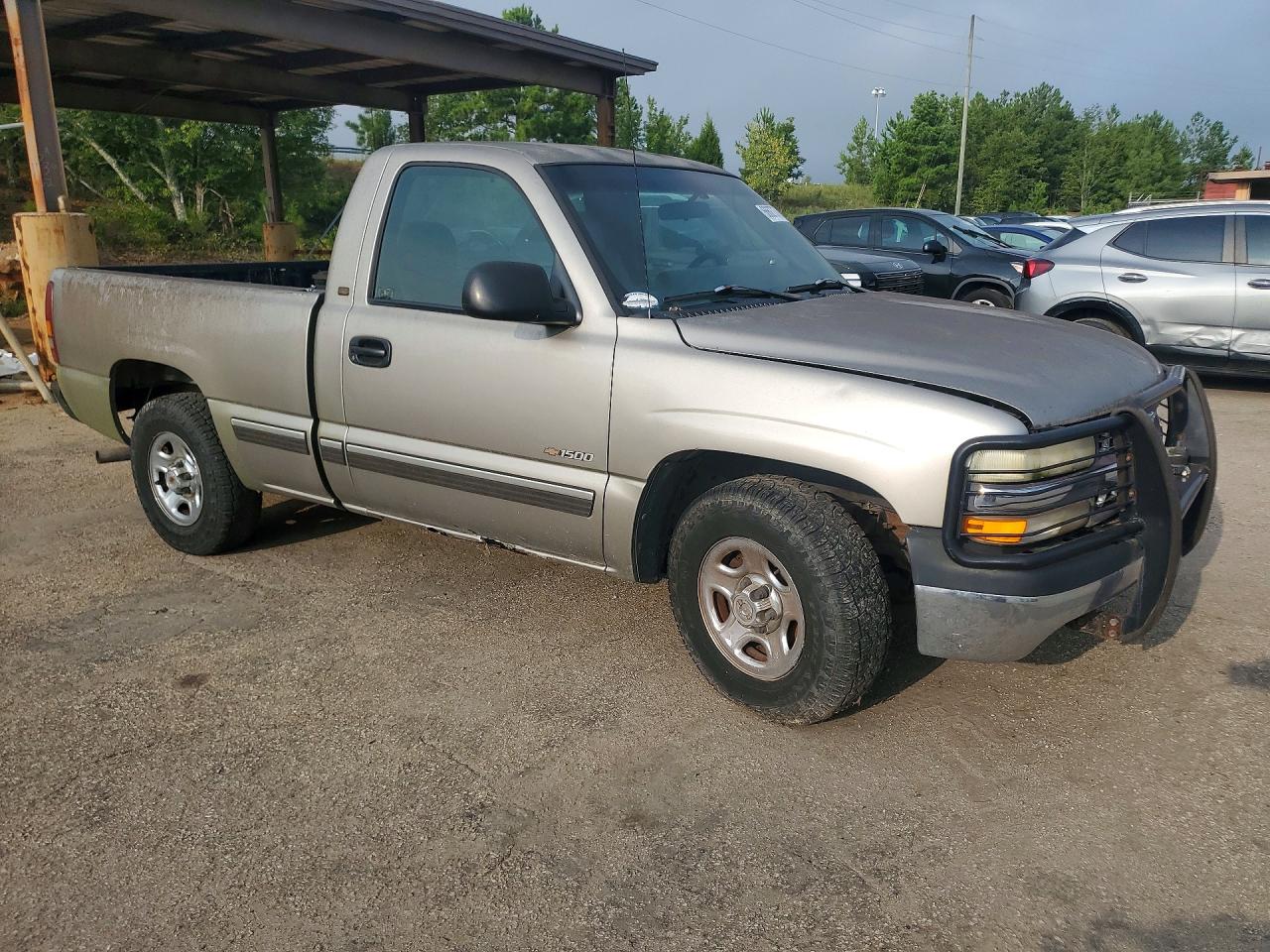 2001 Chevrolet Silverado C1500 Silver vin: 1GCEC14WX1Z138790