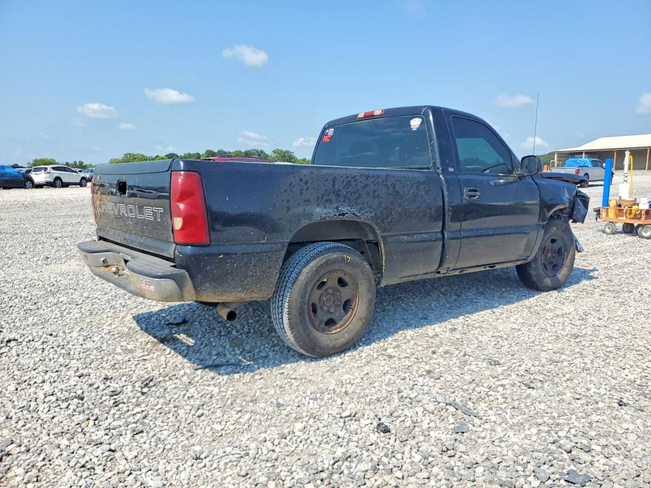 2003 Chevrolet Silverado C1500 Black vin: 1GCEC14X03Z124733