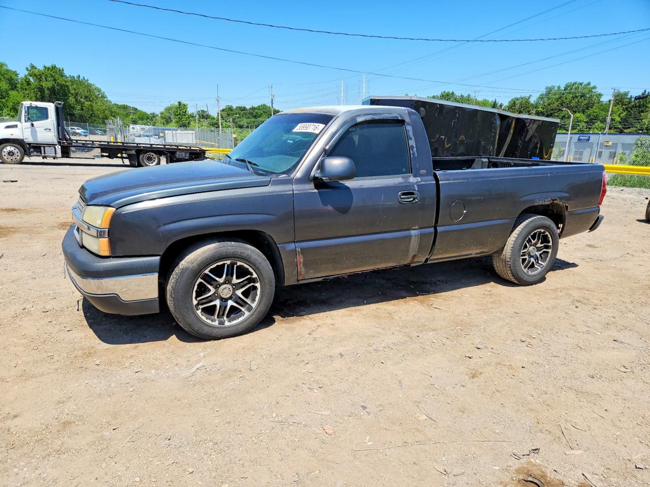 2003 Chevrolet Silverado C1500 Charcoal vin: 1GCEC14X03Z333194