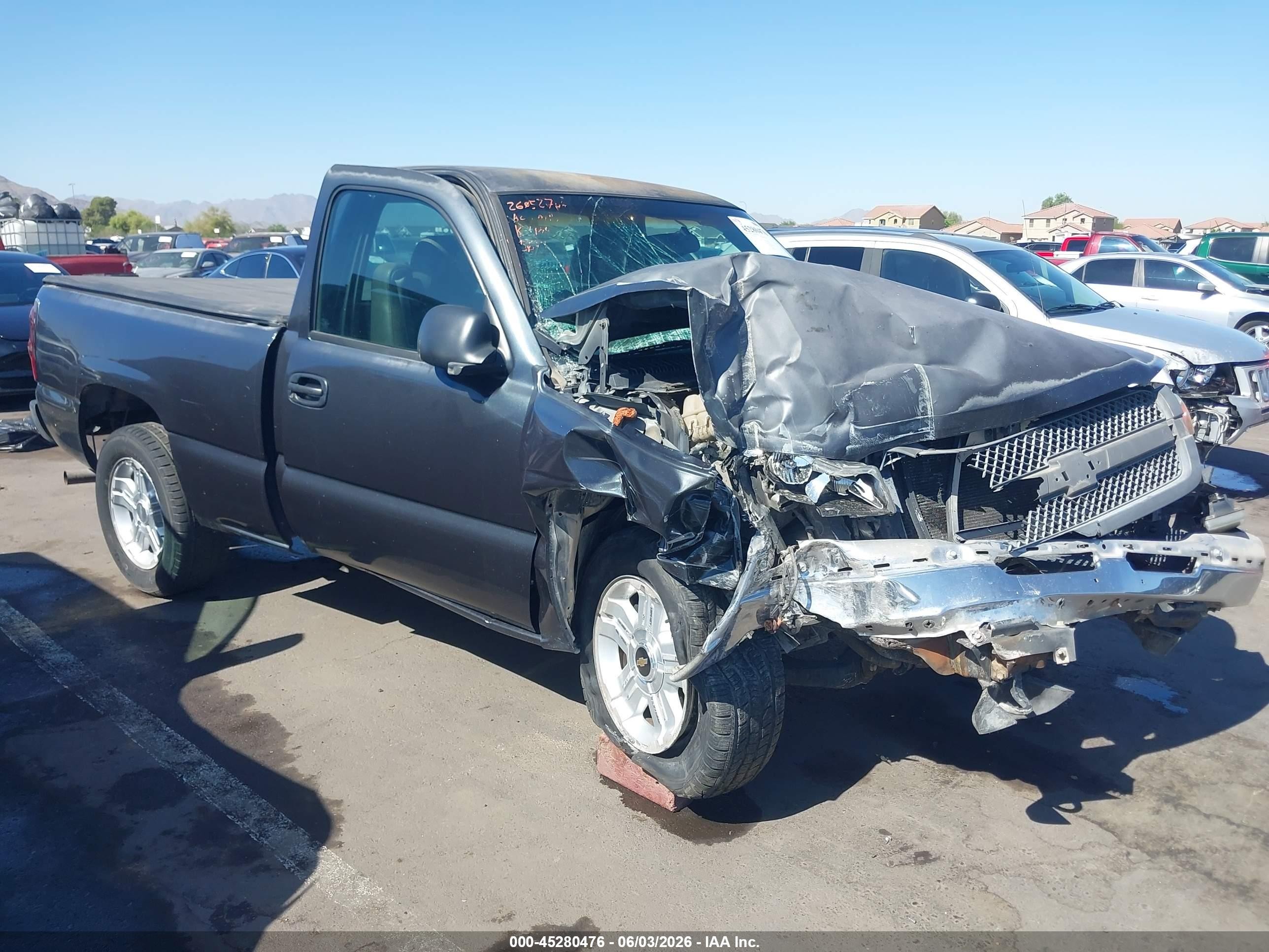 2005 Chevrolet Silverado 1500 Work Truck Черный vin: 1GCEC14X05Z115095