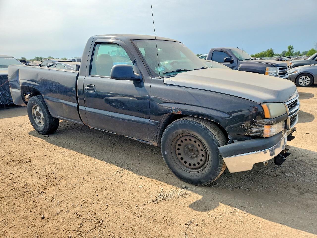 2006 Chevrolet Silverado C1500 Charcoal vin: 1GCEC14X06Z116619