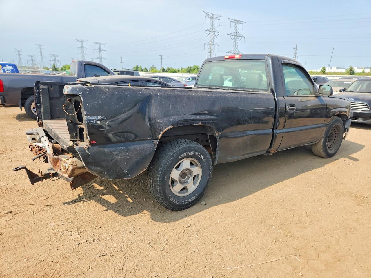 2006 Chevrolet Silverado C1500 Charcoal vin: 1GCEC14X06Z116619
