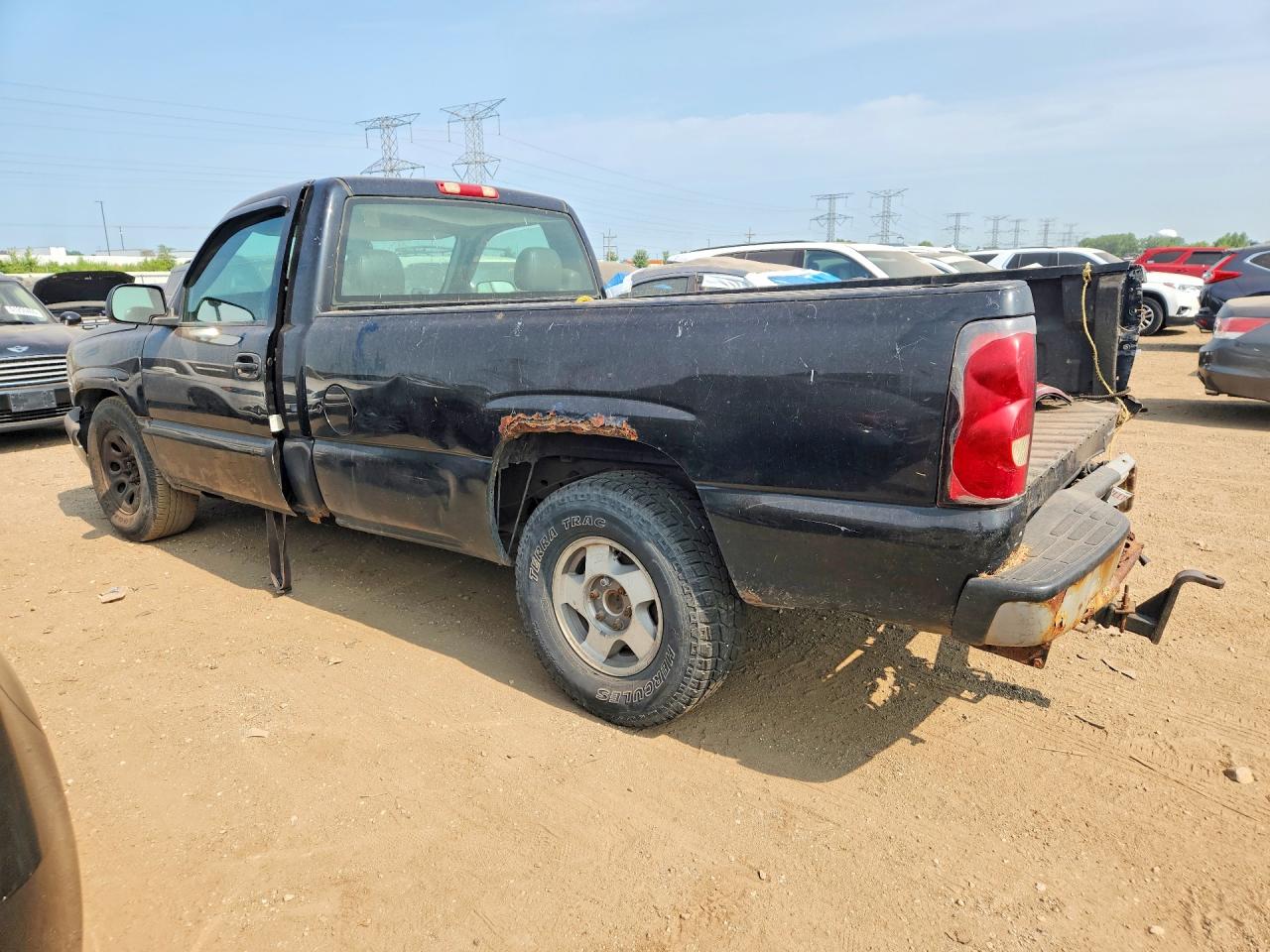 2006 Chevrolet Silverado C1500 Charcoal vin: 1GCEC14X06Z116619