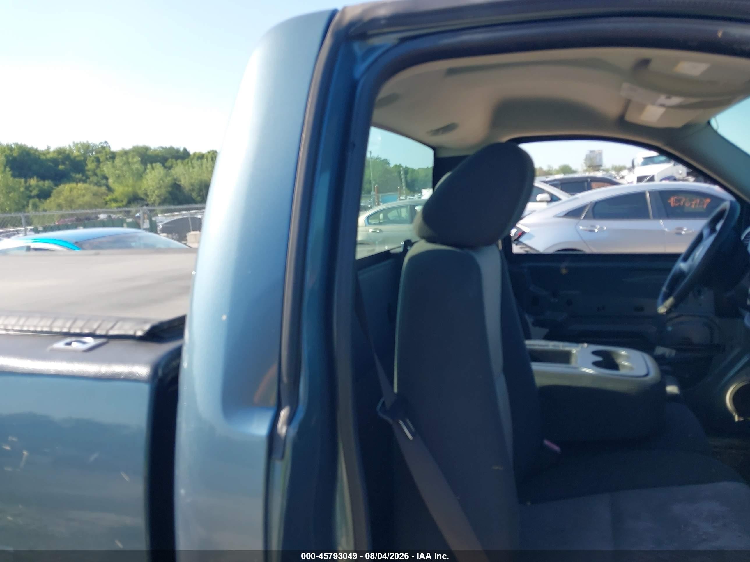 2007 Chevrolet Silverado 1500 Work Truck Blue vin: 1GCEC14X07Z620671