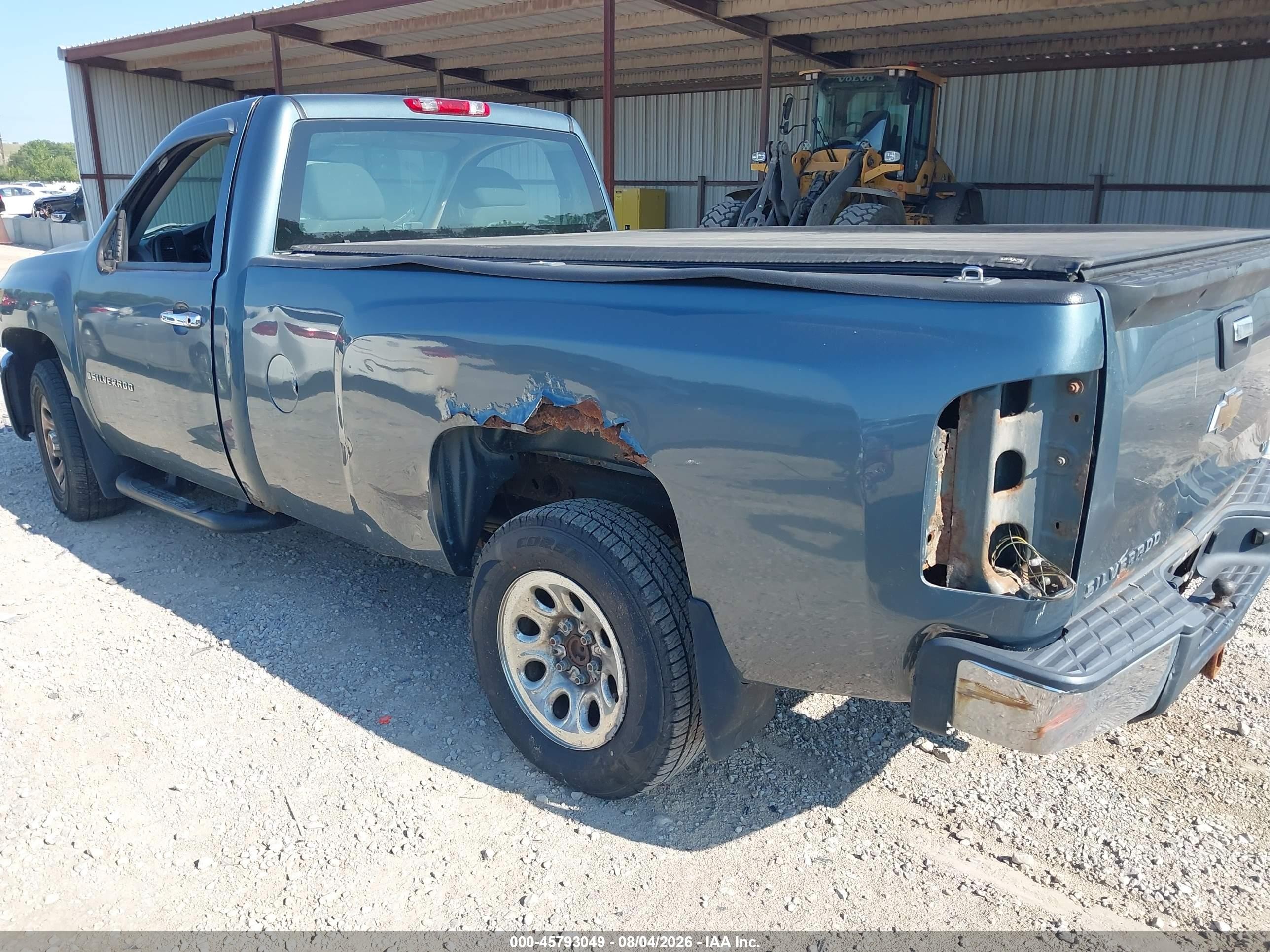 2007 Chevrolet Silverado 1500 Work Truck Blue vin: 1GCEC14X07Z620671