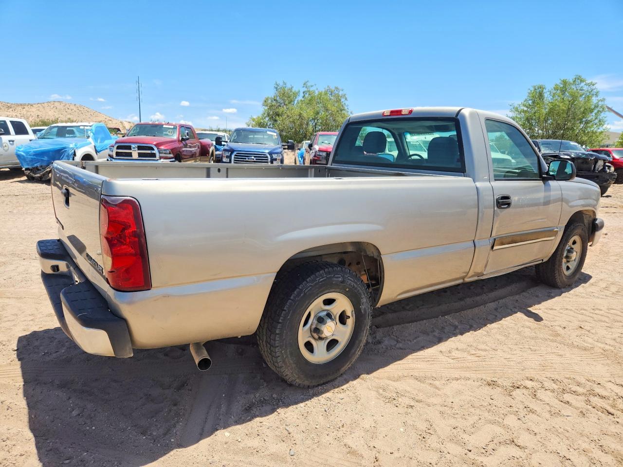 2003 Chevrolet Silverado C1500 Серый vin: 1GCEC14X13Z214196