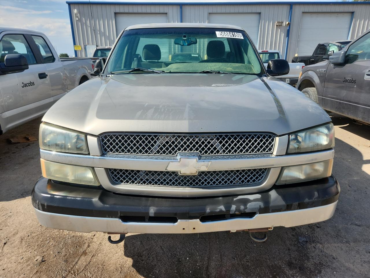 2003 Chevrolet Silverado C1500 Серый vin: 1GCEC14X13Z214196 Damage: Left Head Lamp, Faded, Repair Required