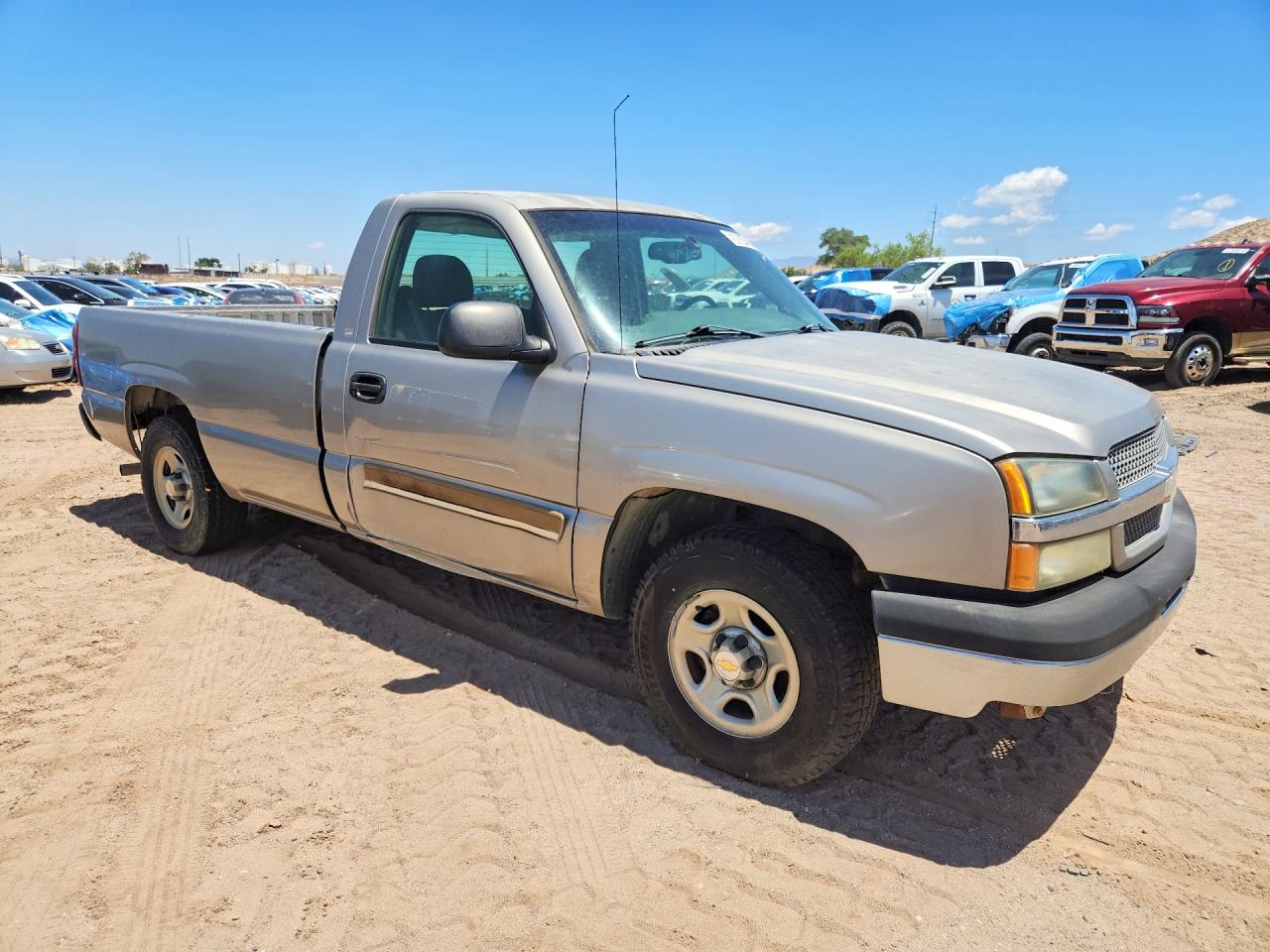 2003 Chevrolet Silverado C1500 Серый vin: 1GCEC14X13Z214196
