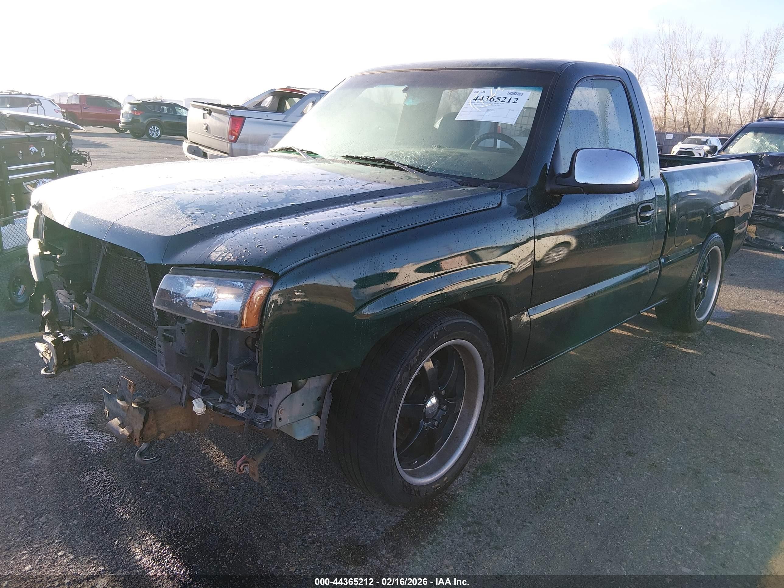 2004 Chevrolet Silverado 1500   Зеленый vin: 1GCEC14X14Z230478