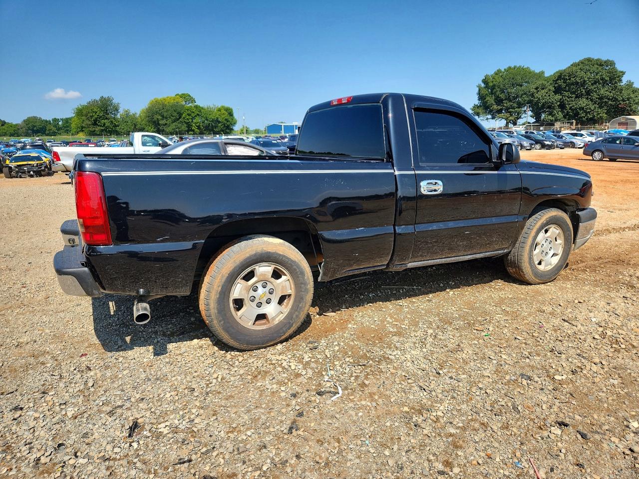 2005 Chevrolet Silverado C1500 Black vin: 1GCEC14X15Z133024