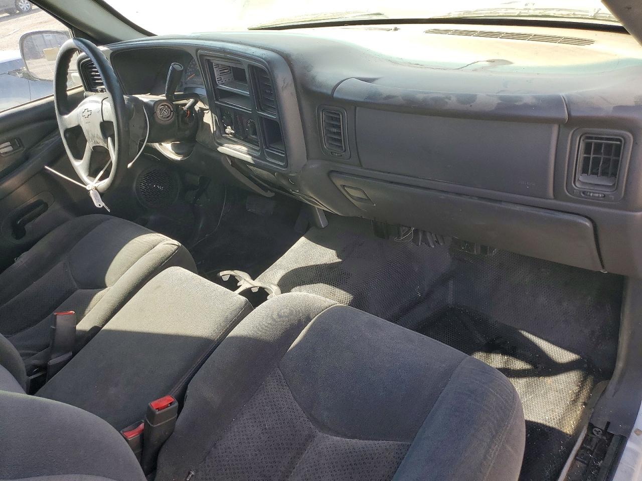 2006 Chevrolet Silverado C1500 White vin: 1GCEC14X16Z238146