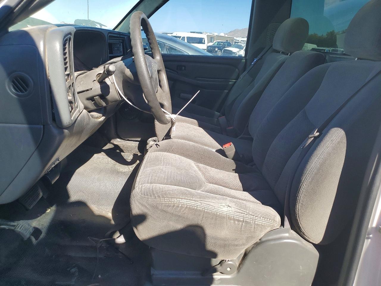 2006 Chevrolet Silverado C1500 White vin: 1GCEC14X16Z238146