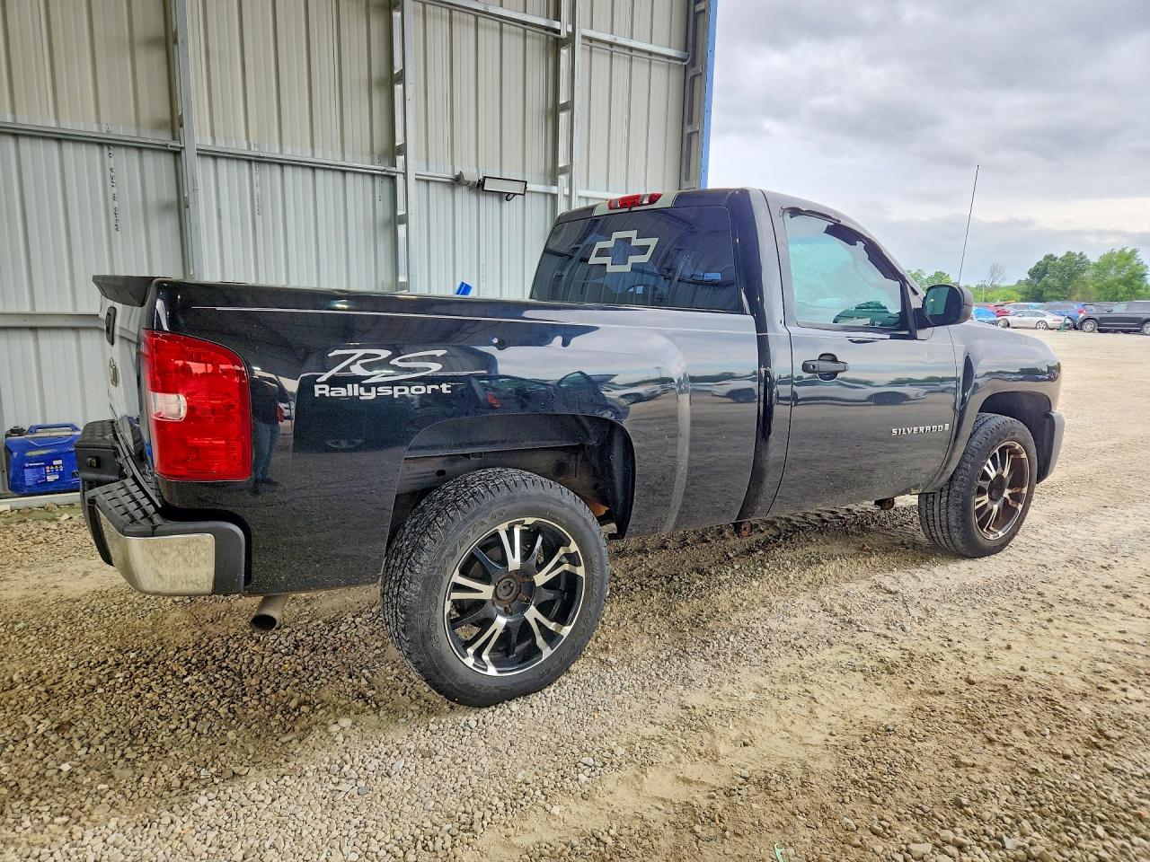 2008 Chevrolet Silverado C1500 Black vin: 1GCEC14X18Z152225