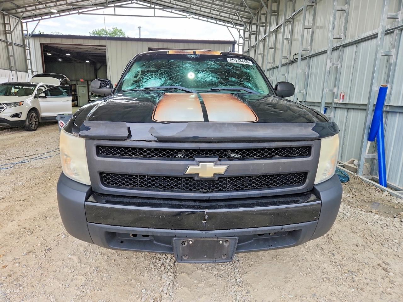 2008 Chevrolet Silverado C1500 Black vin: 1GCEC14X18Z152225
