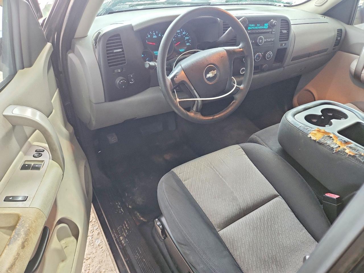 2008 Chevrolet Silverado C1500 Black vin: 1GCEC14X18Z152225