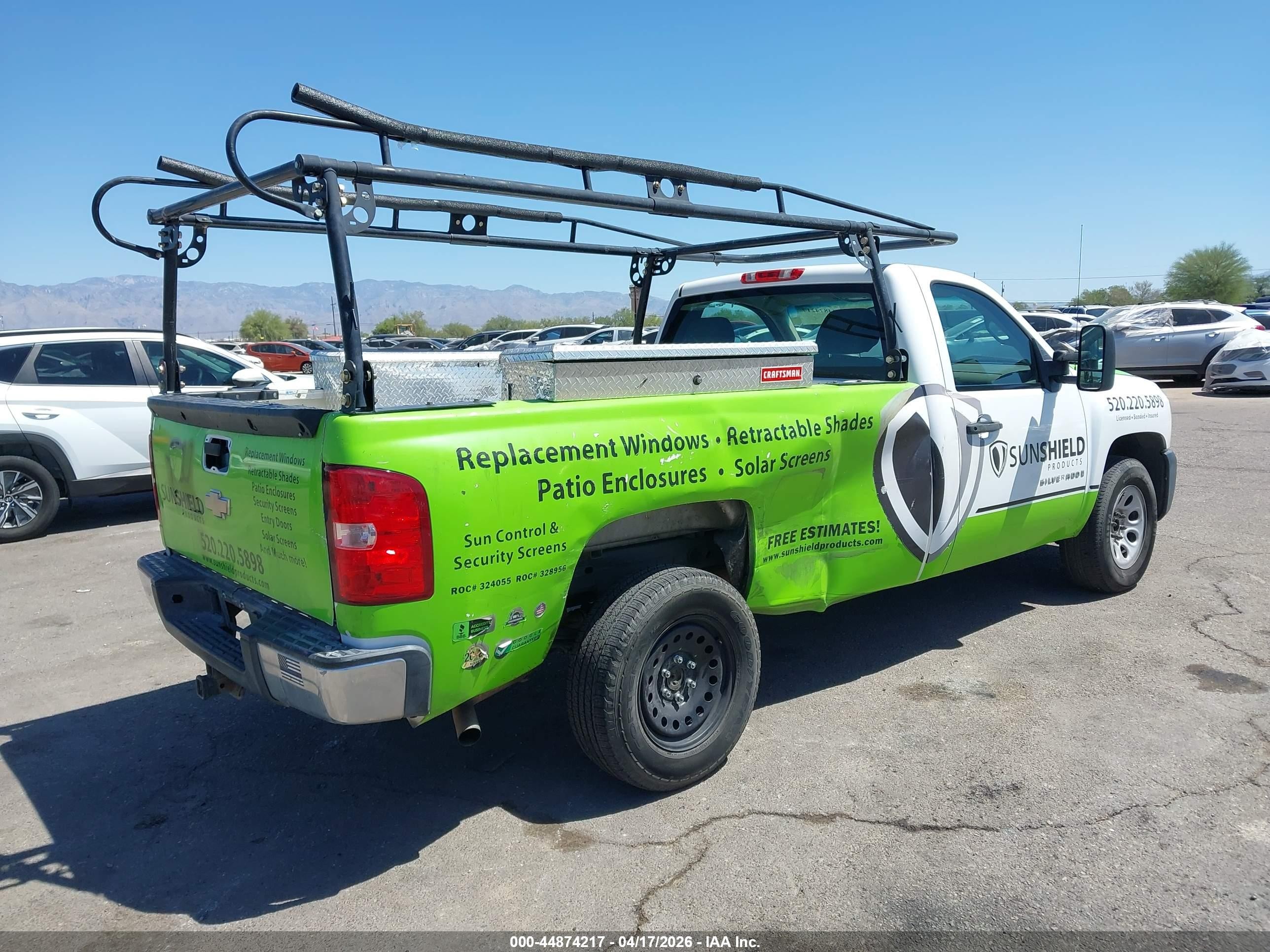 2008 Chevrolet Silverado 1500 Work Truck Green vin: 1GCEC14X18Z332014