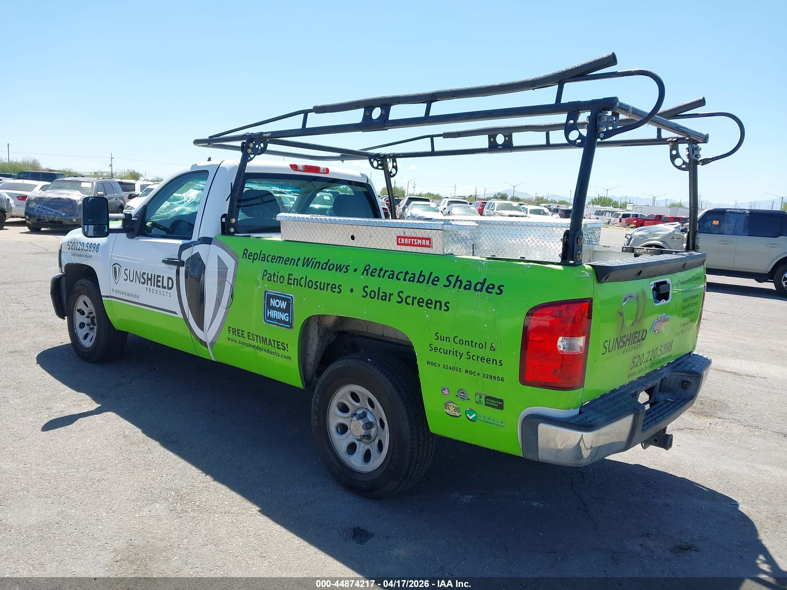 2008 Chevrolet Silverado 1500 Work Truck Green vin: 1GCEC14X18Z332014