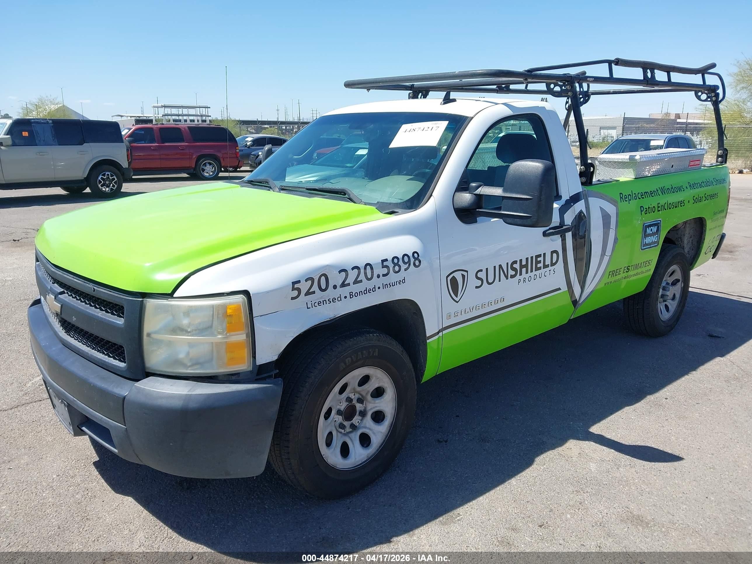 2008 Chevrolet Silverado 1500 Work Truck Green vin: 1GCEC14X18Z332014