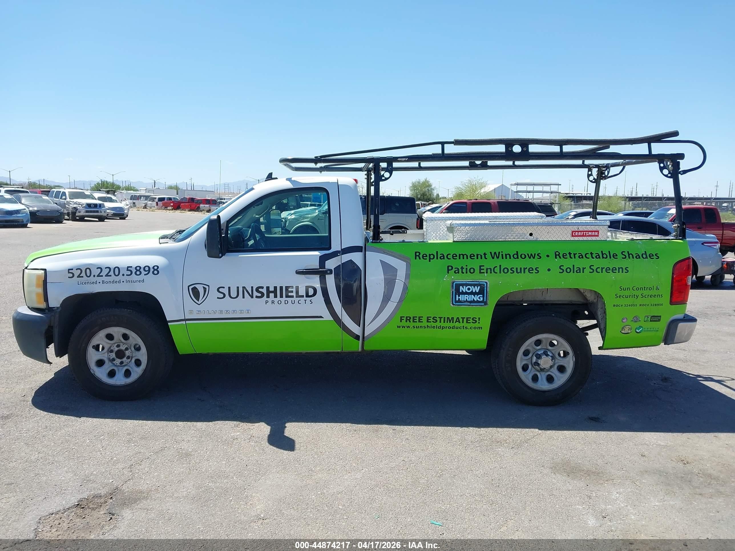 2008 Chevrolet Silverado 1500 Work Truck Green vin: 1GCEC14X18Z332014
