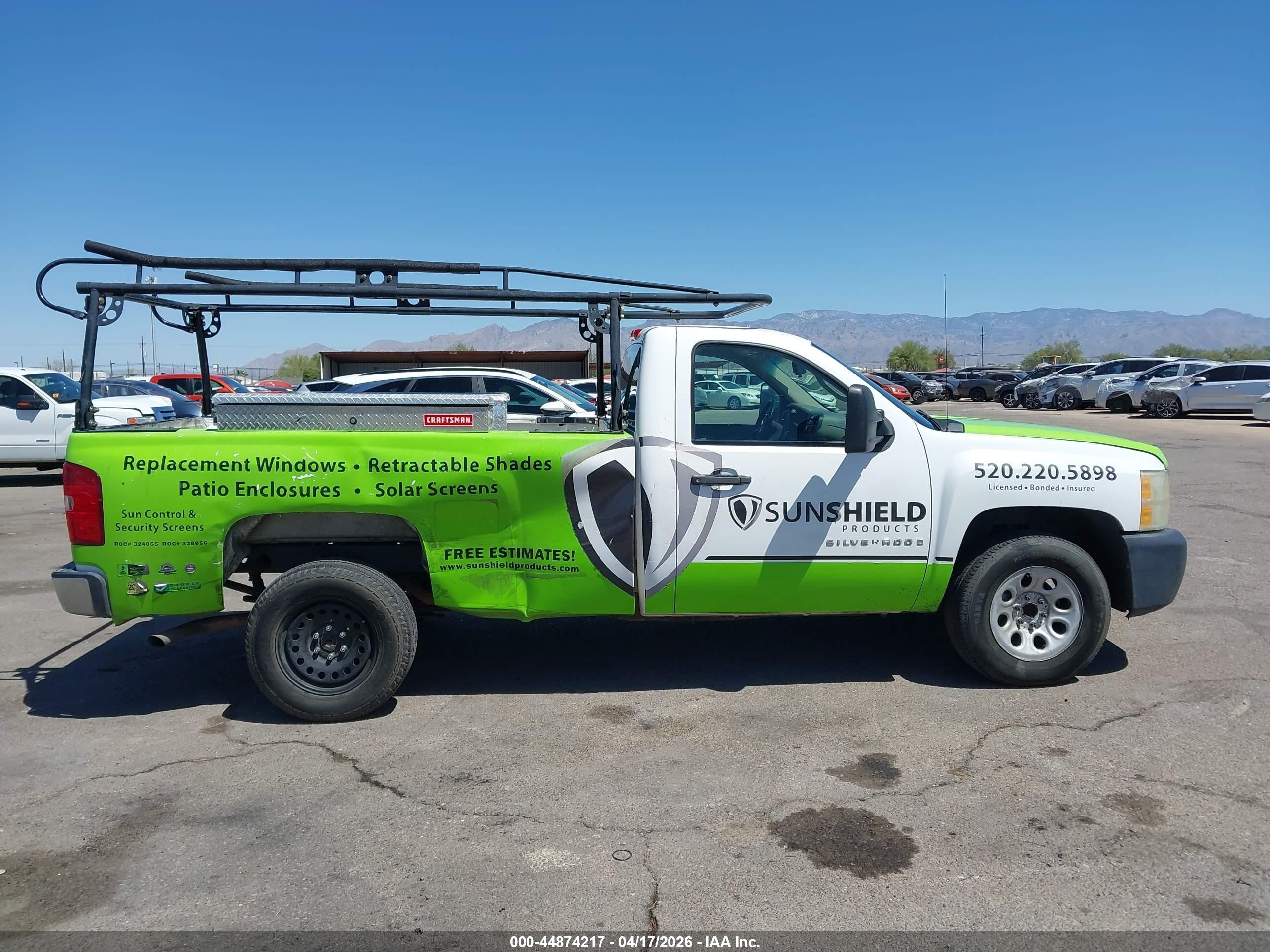 2008 Chevrolet Silverado 1500 Work Truck Green vin: 1GCEC14X18Z332014
