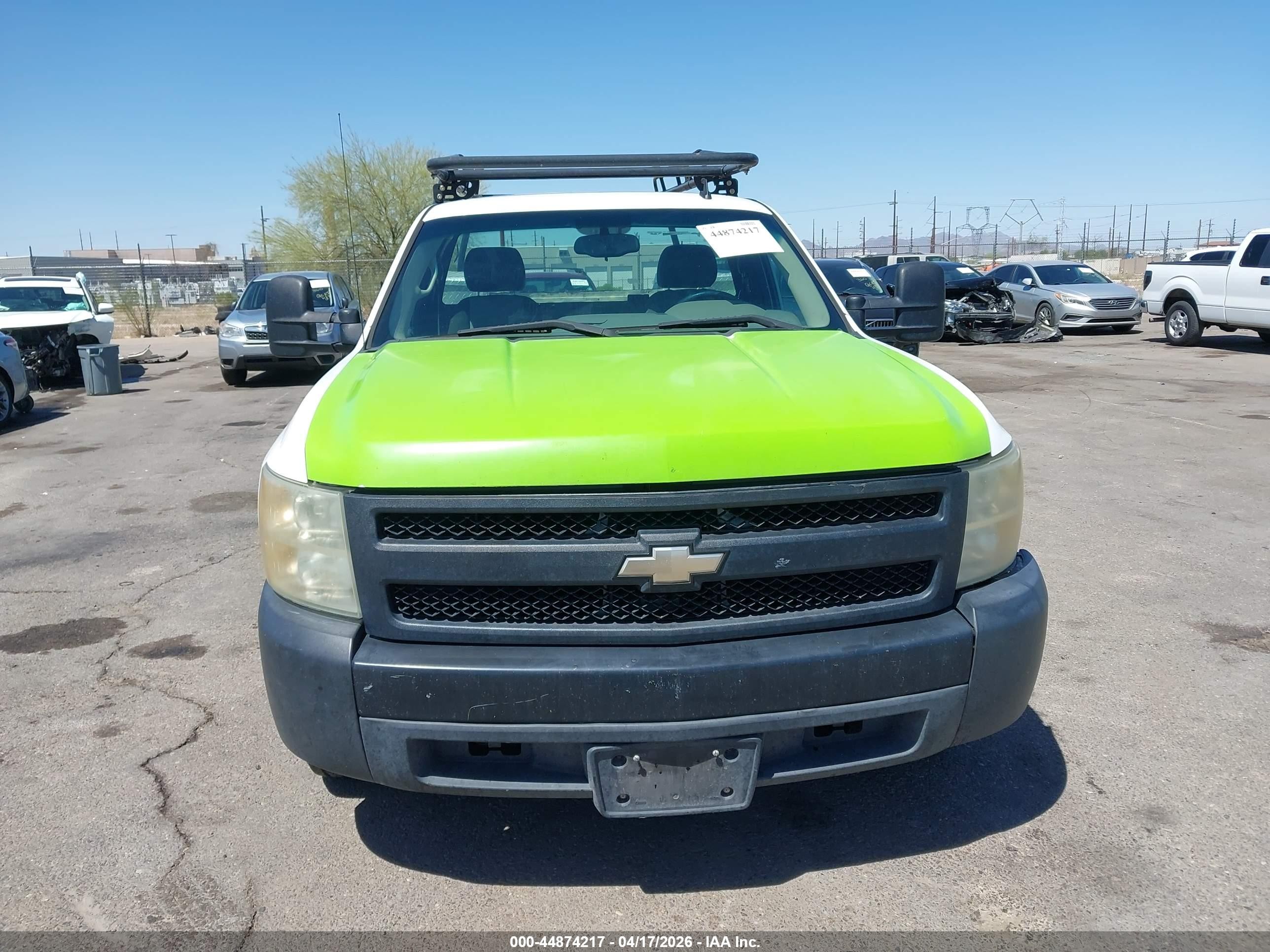 2008 Chevrolet Silverado 1500 Work Truck Green vin: 1GCEC14X18Z332014