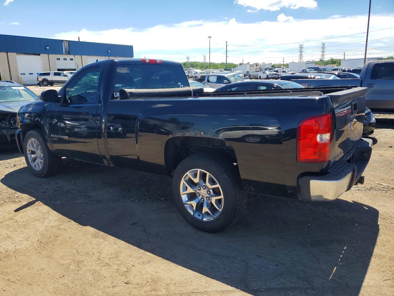 2009 Chevrolet Silverado C1500 Black vin: 1GCEC14X19Z207368