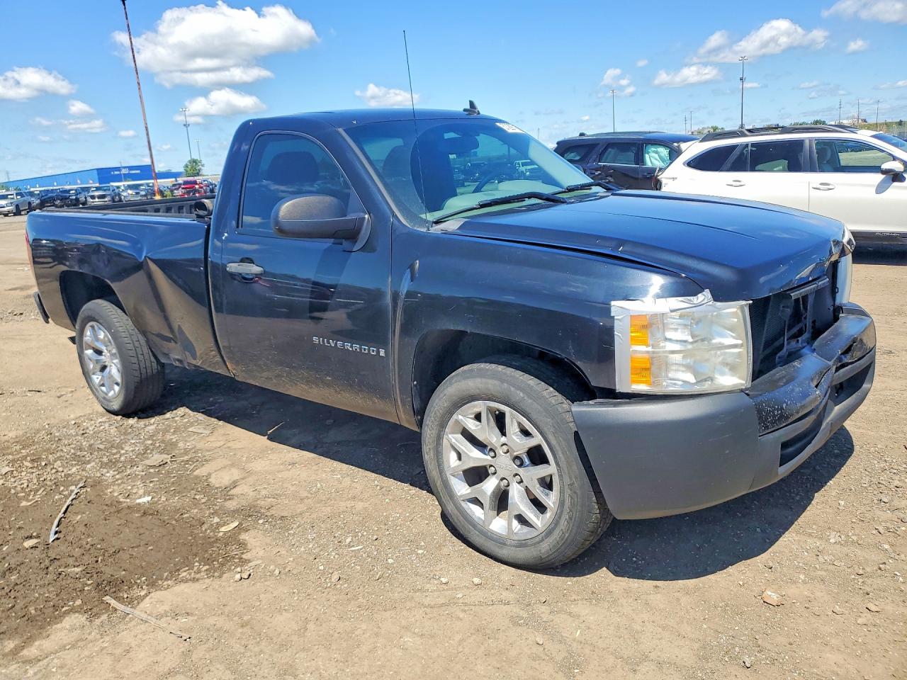 2009 Chevrolet Silverado C1500 Black vin: 1GCEC14X19Z207368