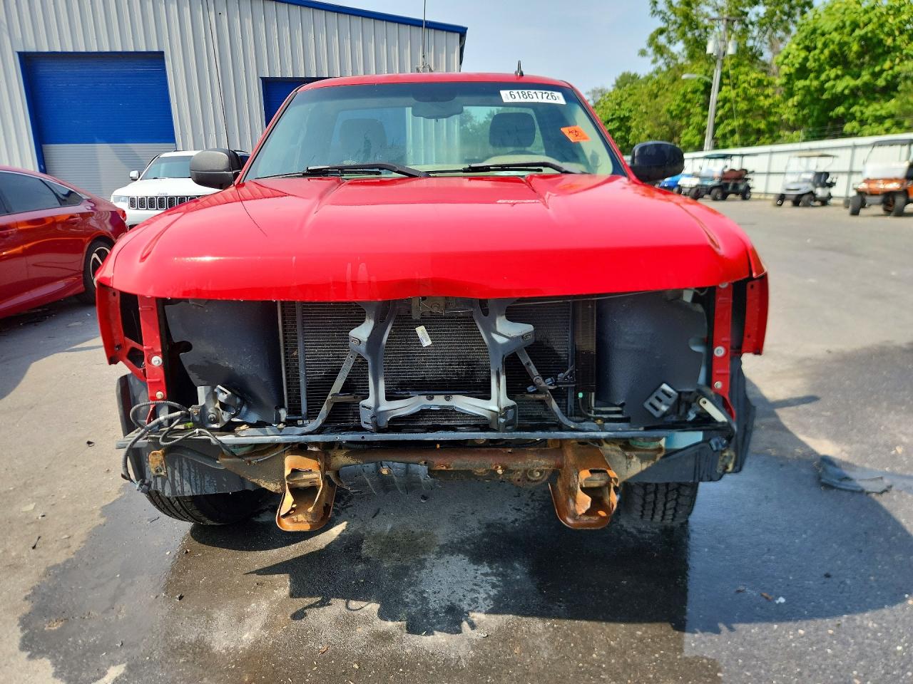 2009 Chevrolet Silverado C1500 Red vin: 1GCEC14X19Z252679