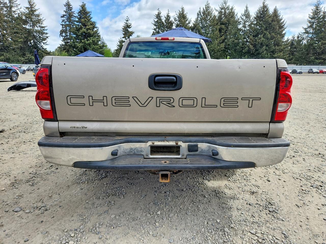 2003 Chevrolet Silverado C1500 Tan vin: 1GCEC14X23Z119355