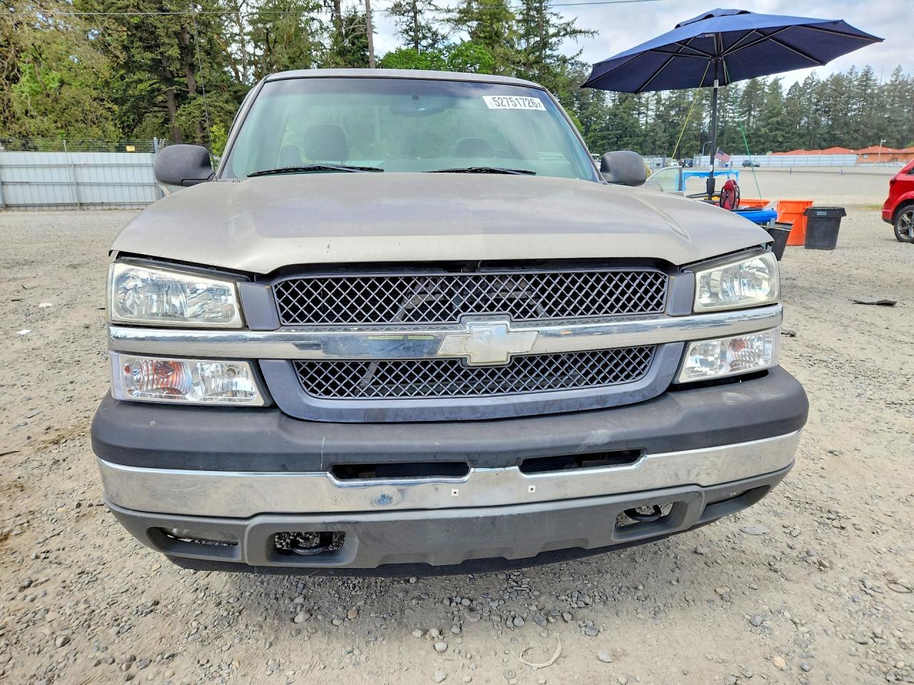 2003 Chevrolet Silverado C1500 Tan vin: 1GCEC14X23Z119355