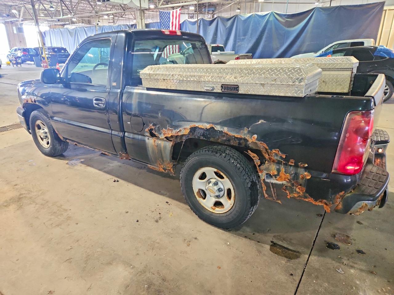 2003 Chevrolet Silverado C1500 Green vin: 1GCEC14X23Z275010
