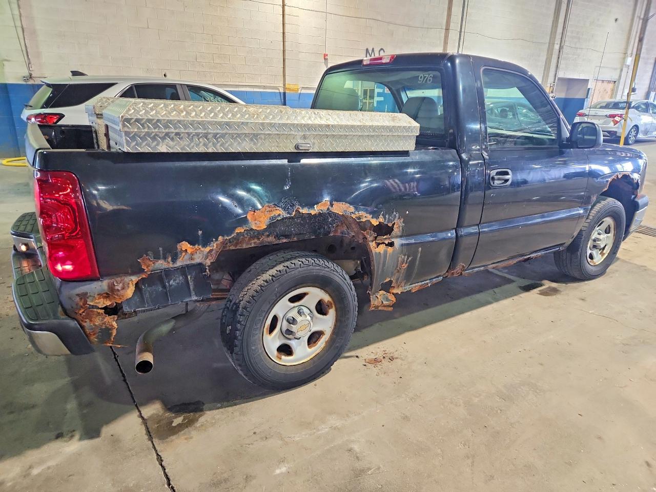 2003 Chevrolet Silverado C1500 Green vin: 1GCEC14X23Z275010