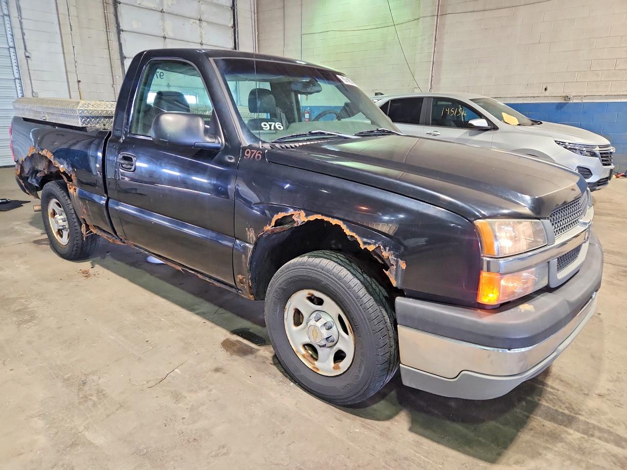 2003 Chevrolet Silverado C1500 Green vin: 1GCEC14X23Z275010