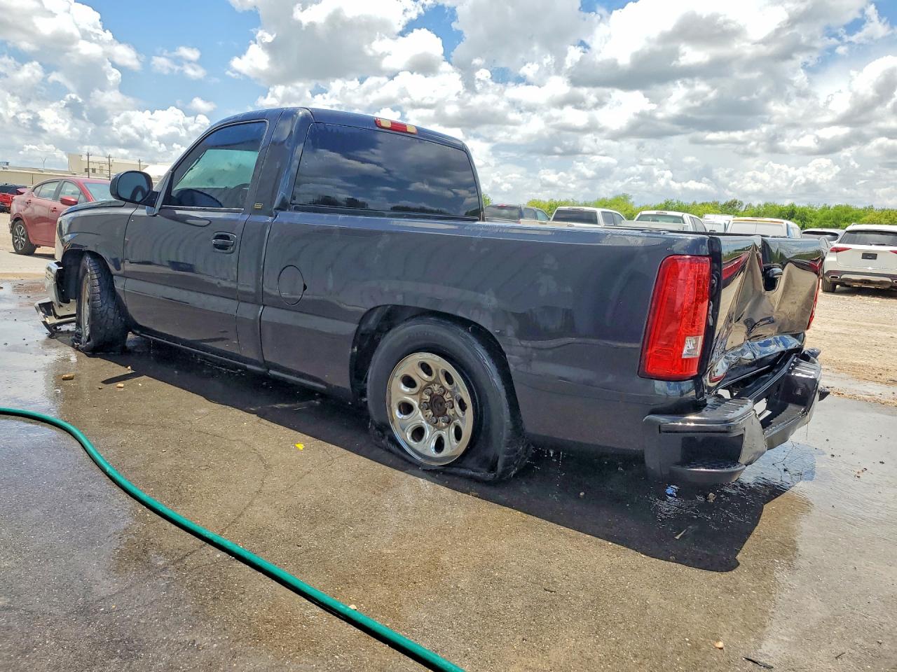 2005 Chevrolet Silverado C1500 Black vin: 1GCEC14X25Z316481