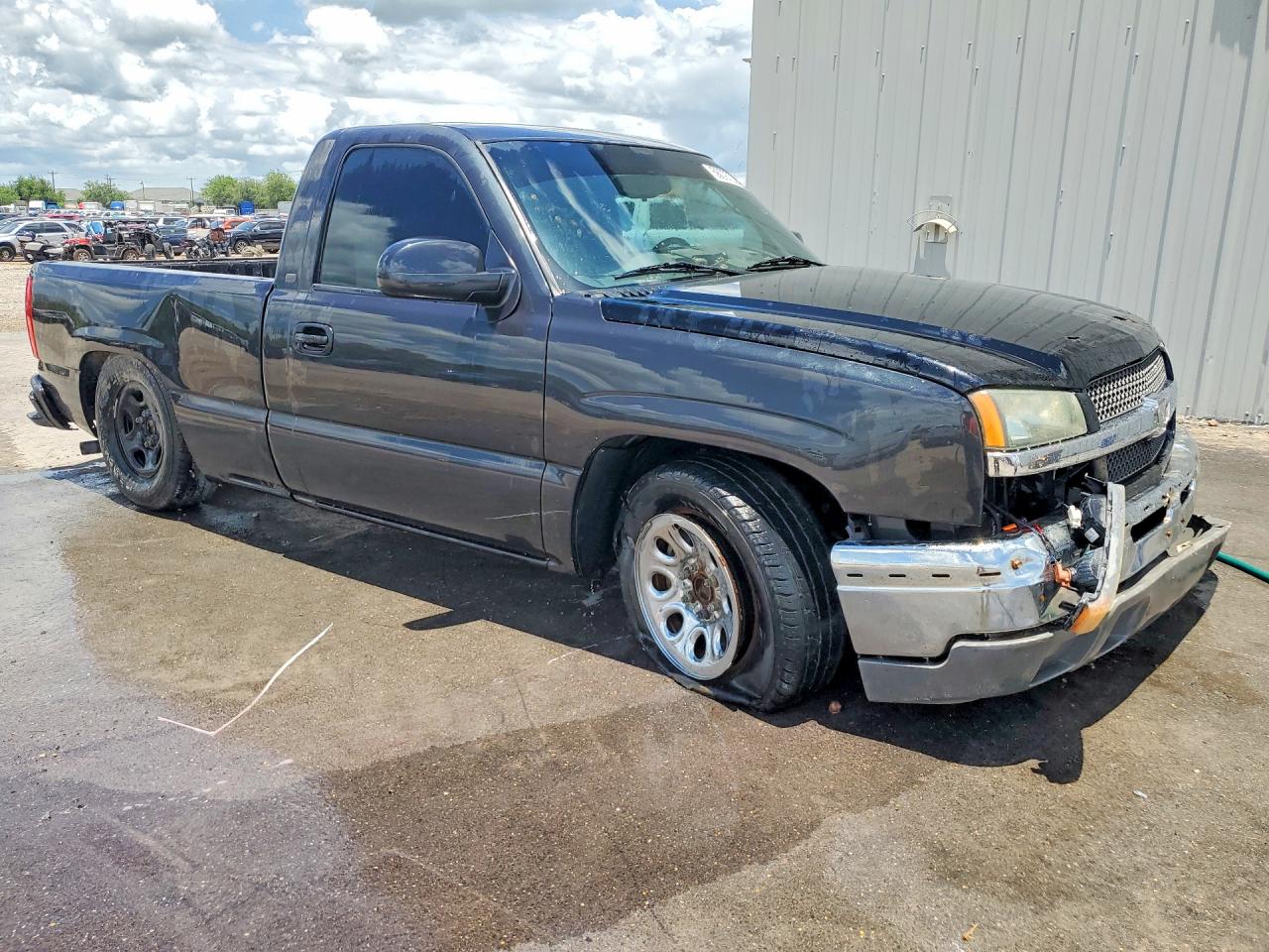2005 Chevrolet Silverado C1500 Black vin: 1GCEC14X25Z316481