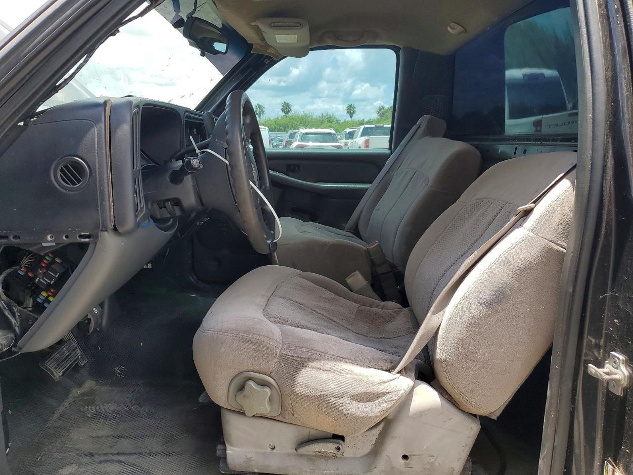 2005 Chevrolet Silverado C1500 Black vin: 1GCEC14X25Z316481
