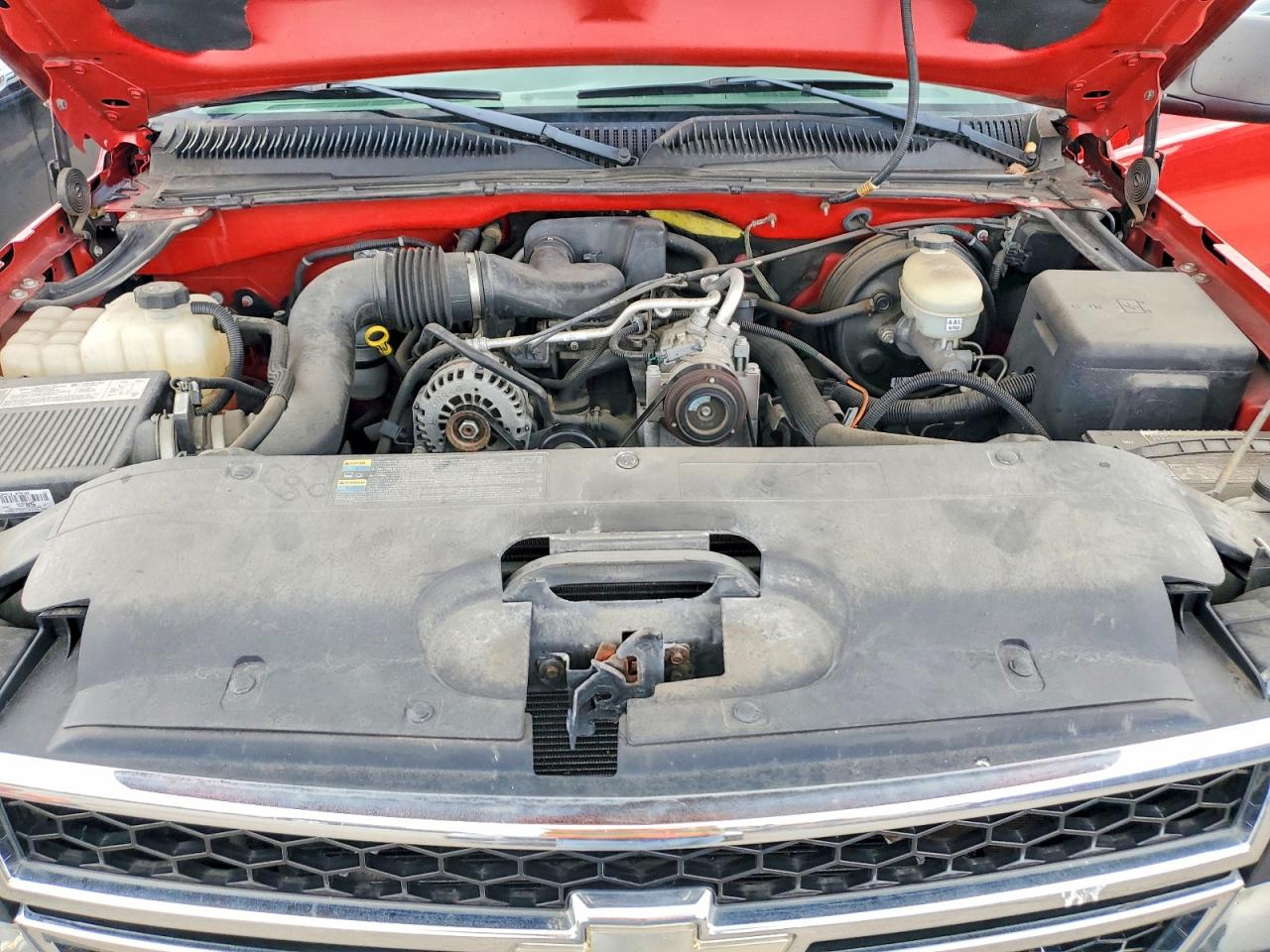 2006 Chevrolet Silverado C1500 Red vin: 1GCEC14X26Z288425
